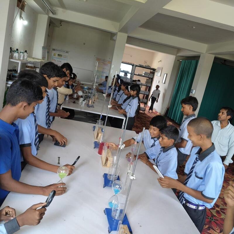 Experiments with lab apparatus